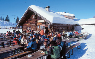 wintersport chalet oostenrijk